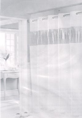 Shower Curtain HOOKLESS